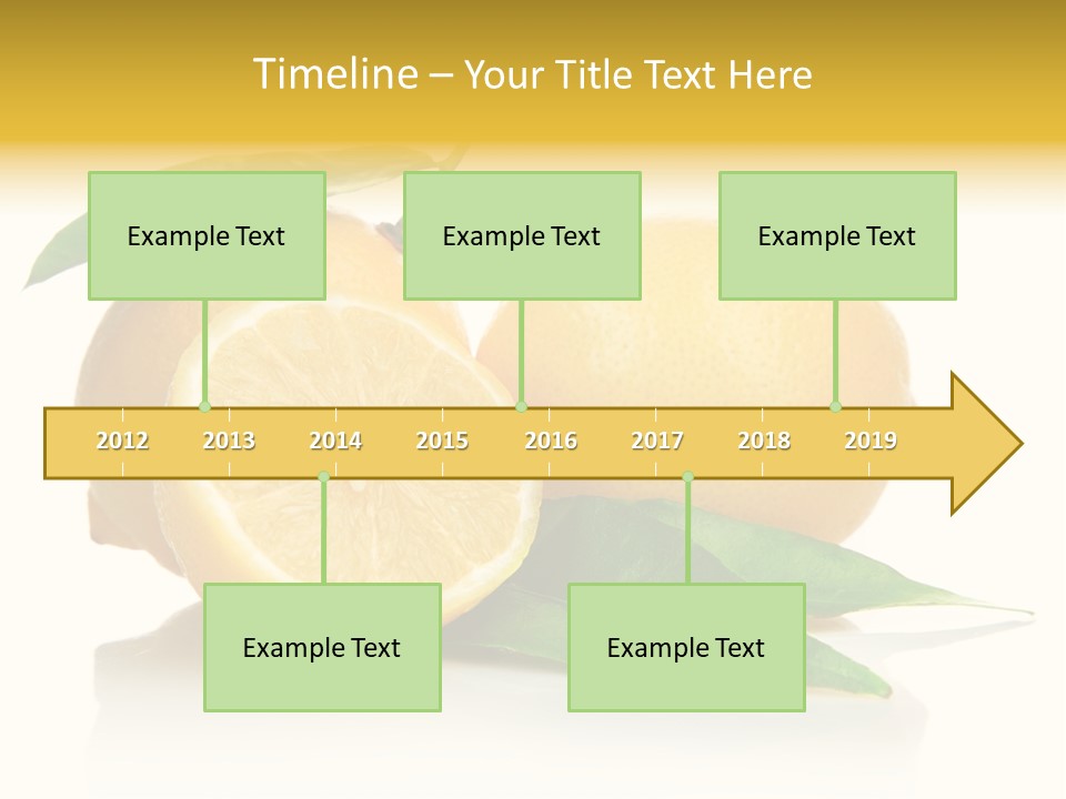 Juicy Fruit Food PowerPoint Template