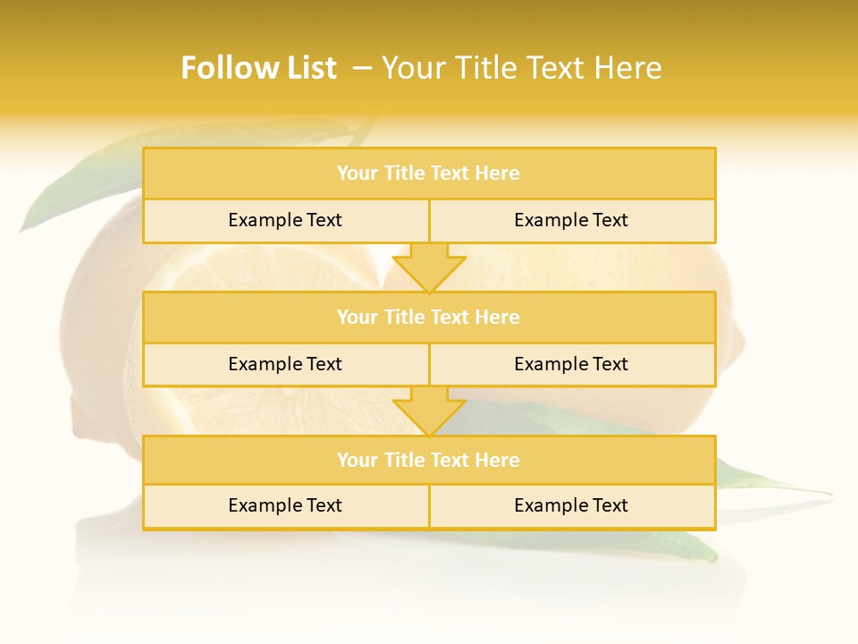 Juicy Fruit Food PowerPoint Template