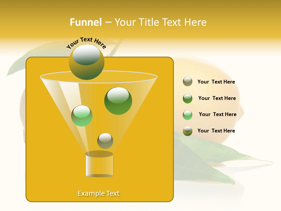 Juicy Fruit Food PowerPoint Template