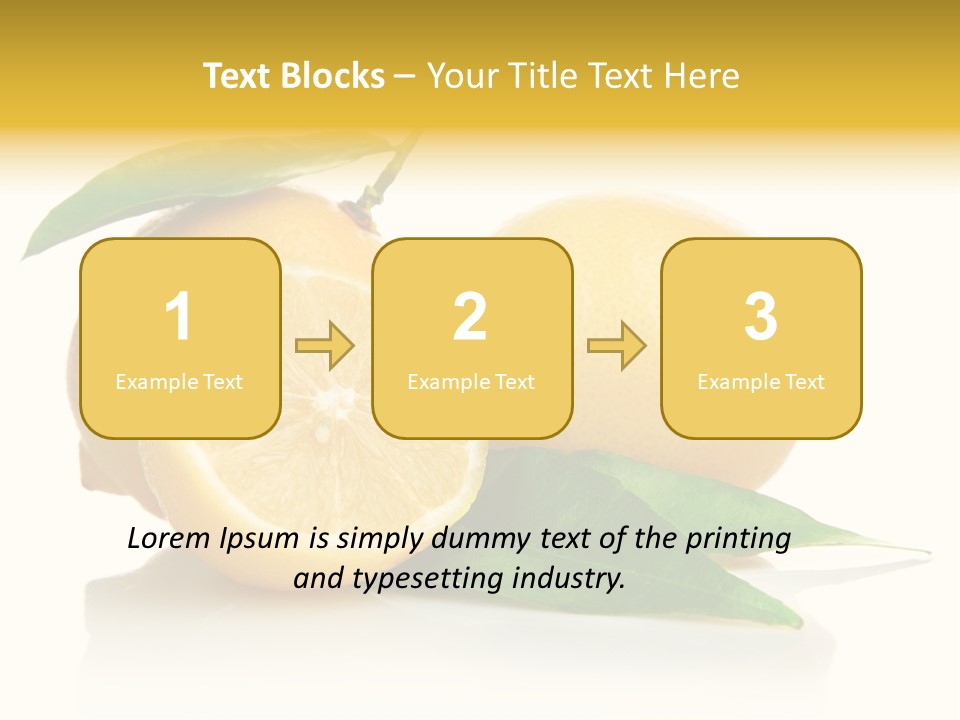 Juicy Fruit Food PowerPoint Template