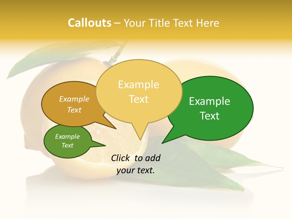Juicy Fruit Food PowerPoint Template