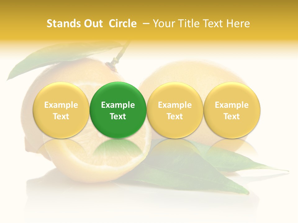 Juicy Fruit Food PowerPoint Template