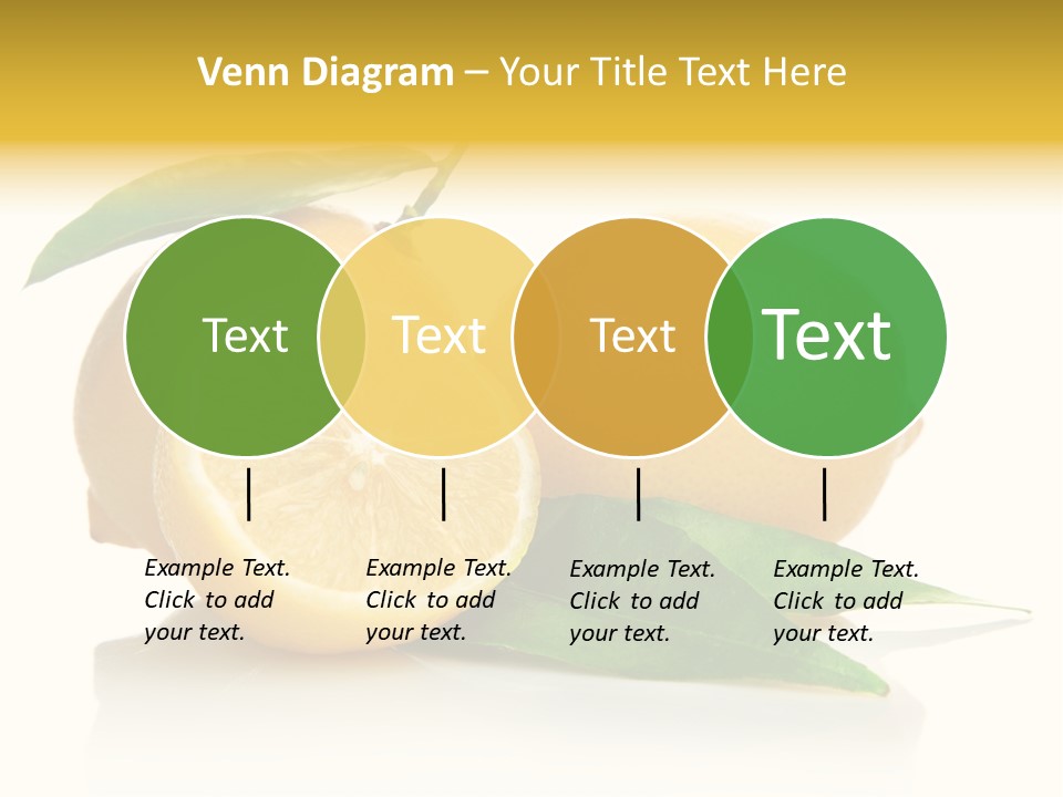 Juicy Fruit Food PowerPoint Template