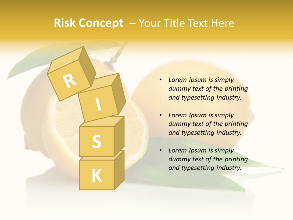 Juicy Fruit Food PowerPoint Template