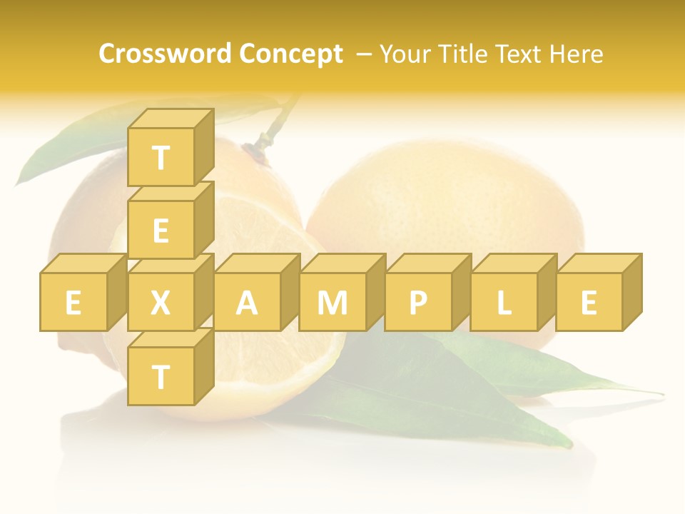 Juicy Fruit Food PowerPoint Template