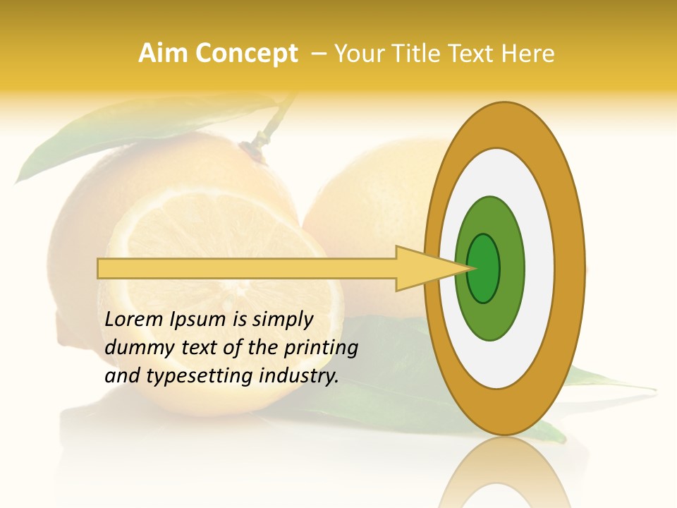 Juicy Fruit Food PowerPoint Template