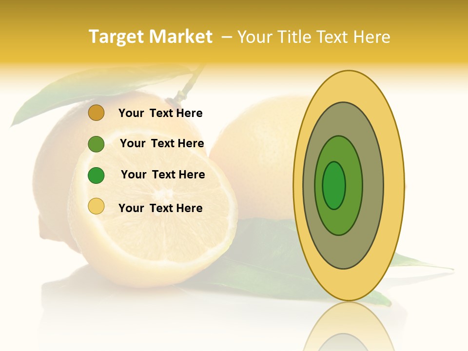 Juicy Fruit Food PowerPoint Template