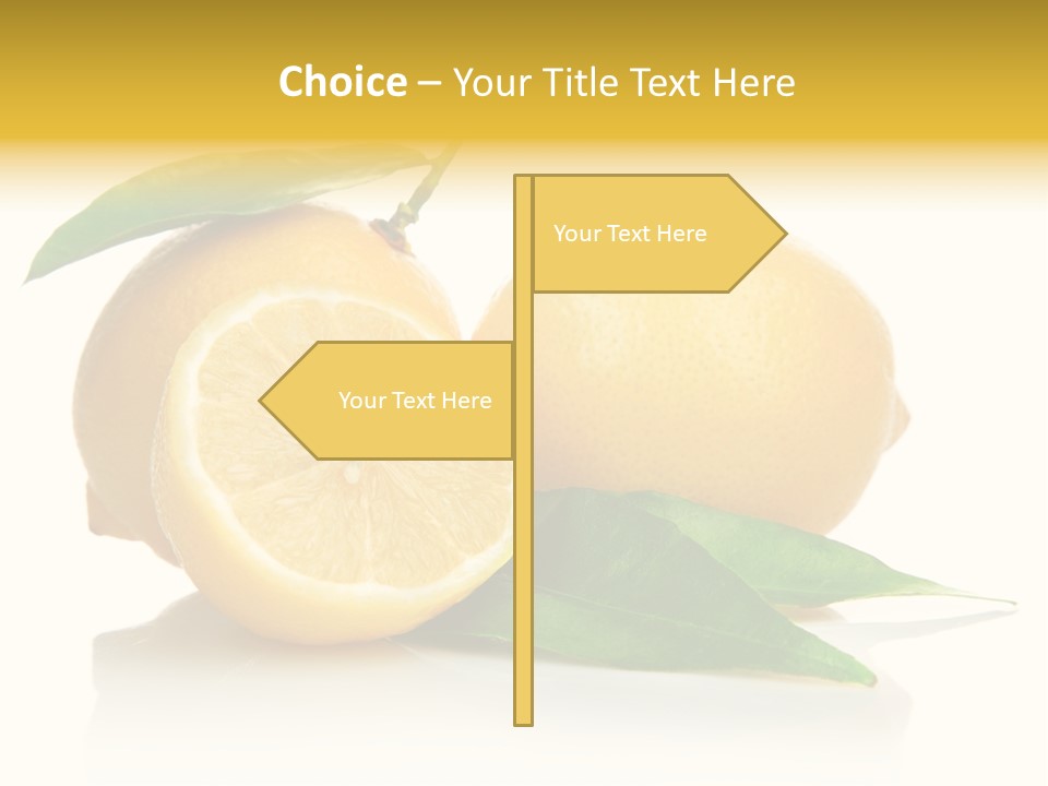 Juicy Fruit Food PowerPoint Template