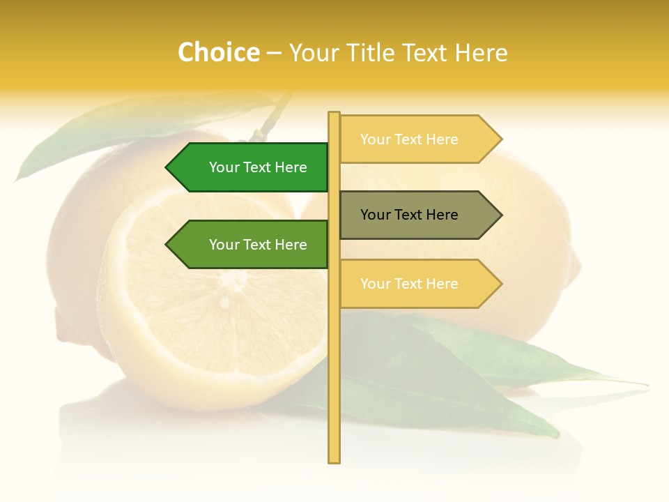 Juicy Fruit Food PowerPoint Template