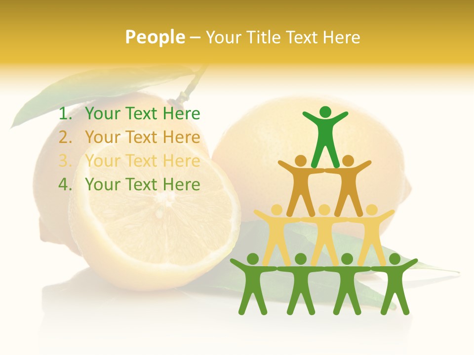 Juicy Fruit Food PowerPoint Template