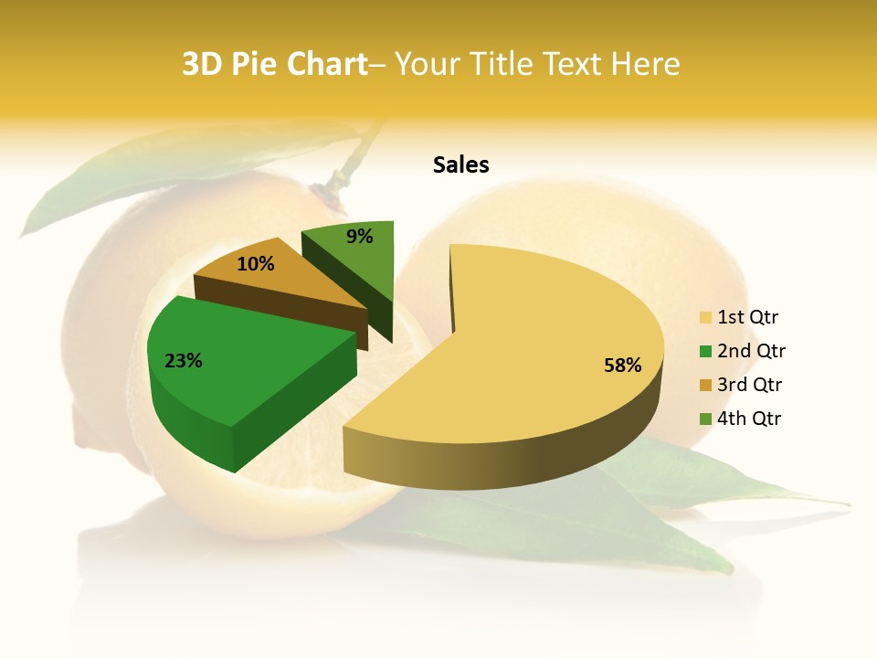 Juicy Fruit Food PowerPoint Template