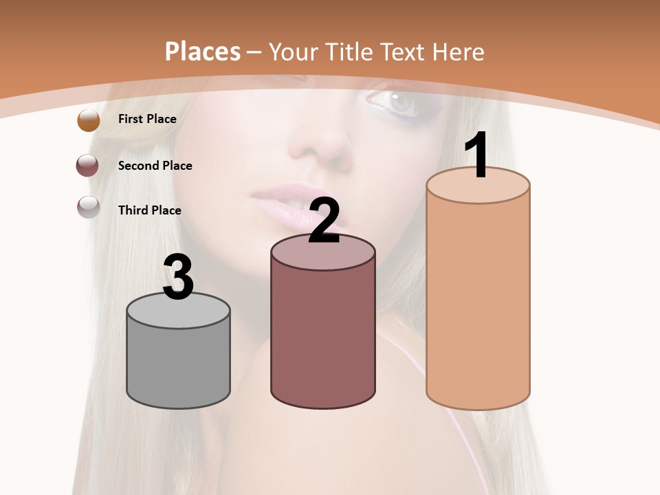 Glamour Pretty Female PowerPoint Template