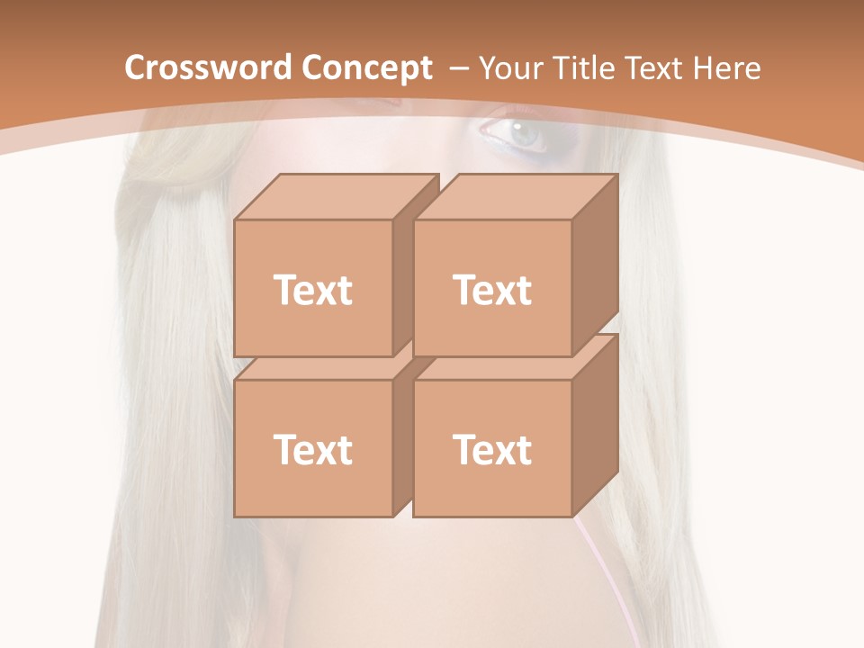 Glamour Pretty Female PowerPoint Template