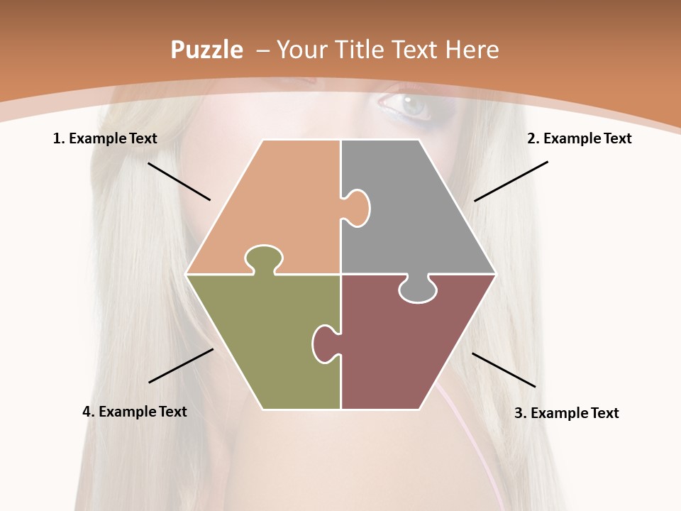 Glamour Pretty Female PowerPoint Template