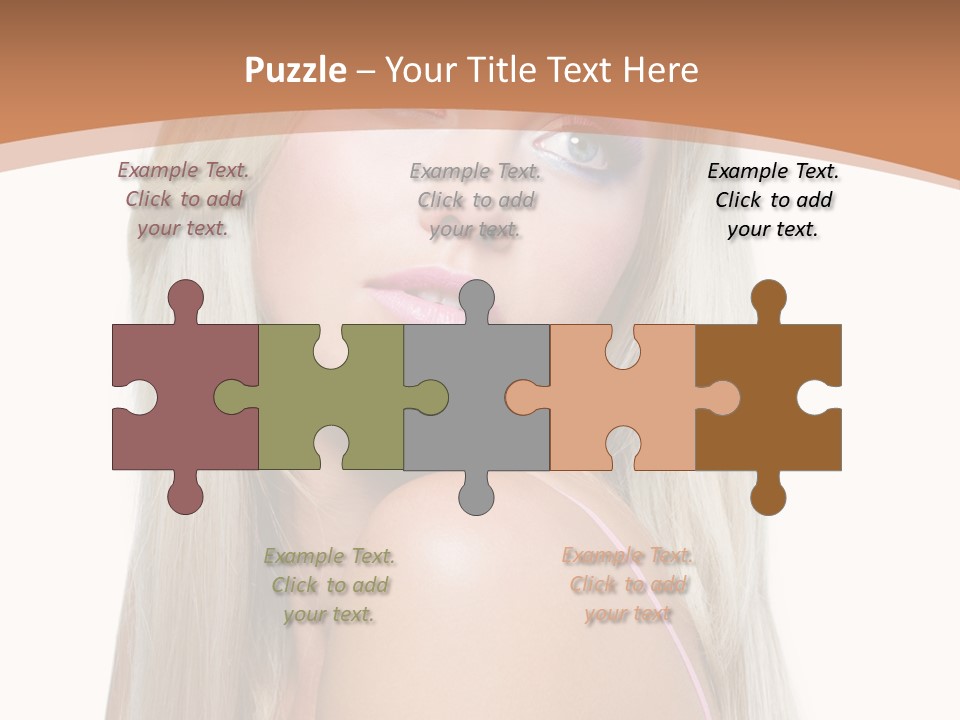 Glamour Pretty Female PowerPoint Template