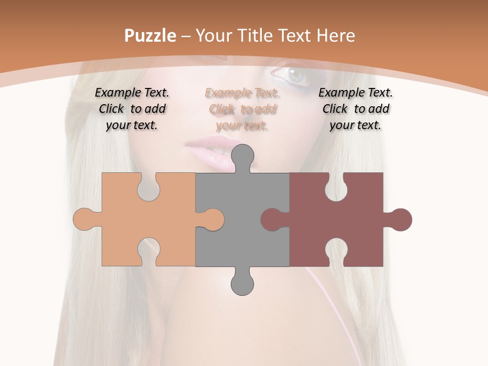 Glamour Pretty Female PowerPoint Template