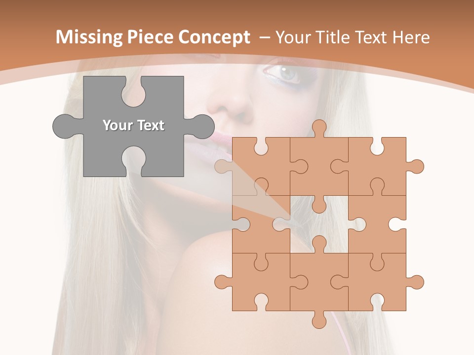 Glamour Pretty Female PowerPoint Template