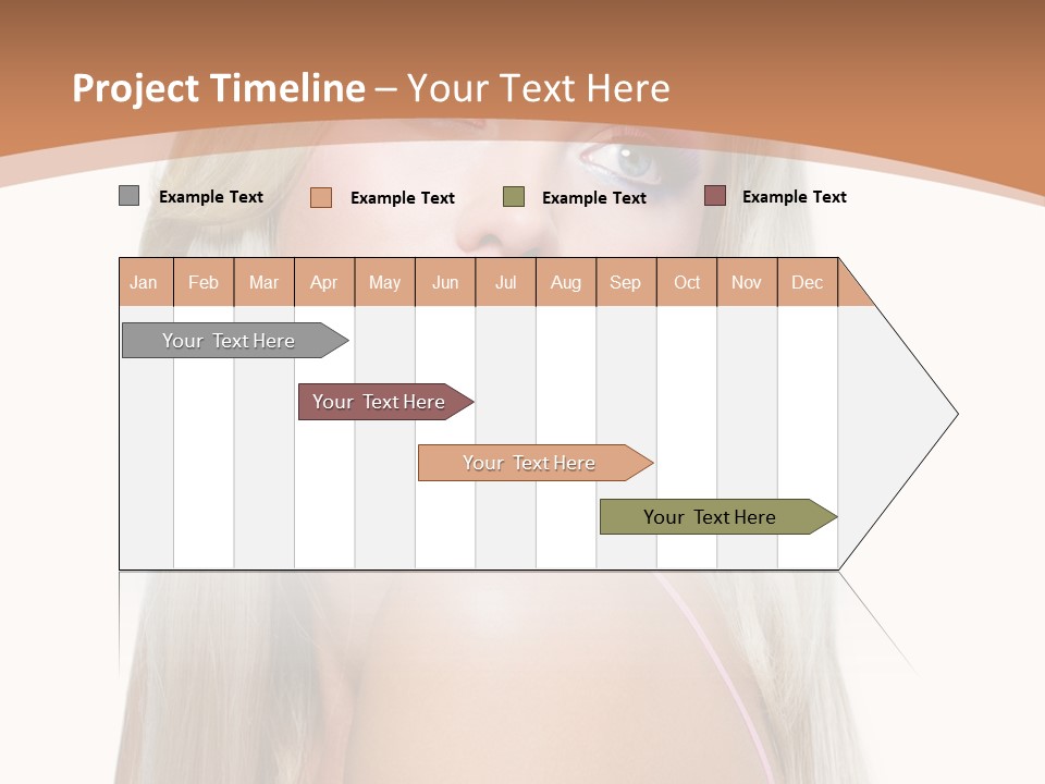 Glamour Pretty Female PowerPoint Template