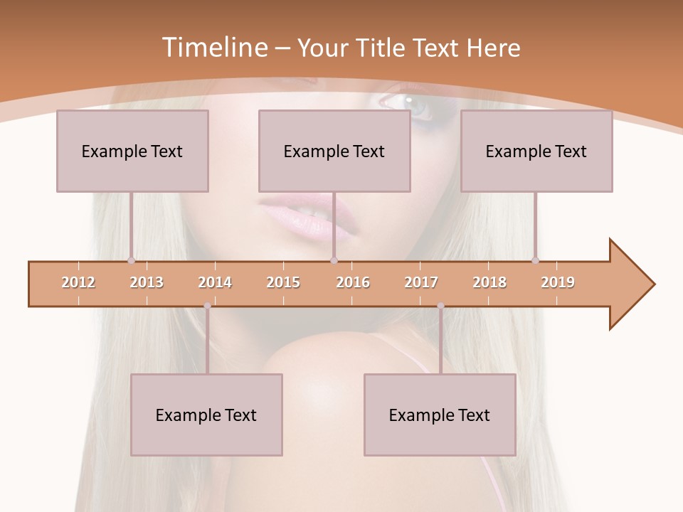 Glamour Pretty Female PowerPoint Template