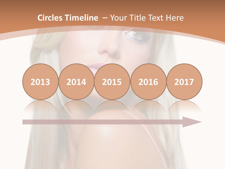 Glamour Pretty Female PowerPoint Template