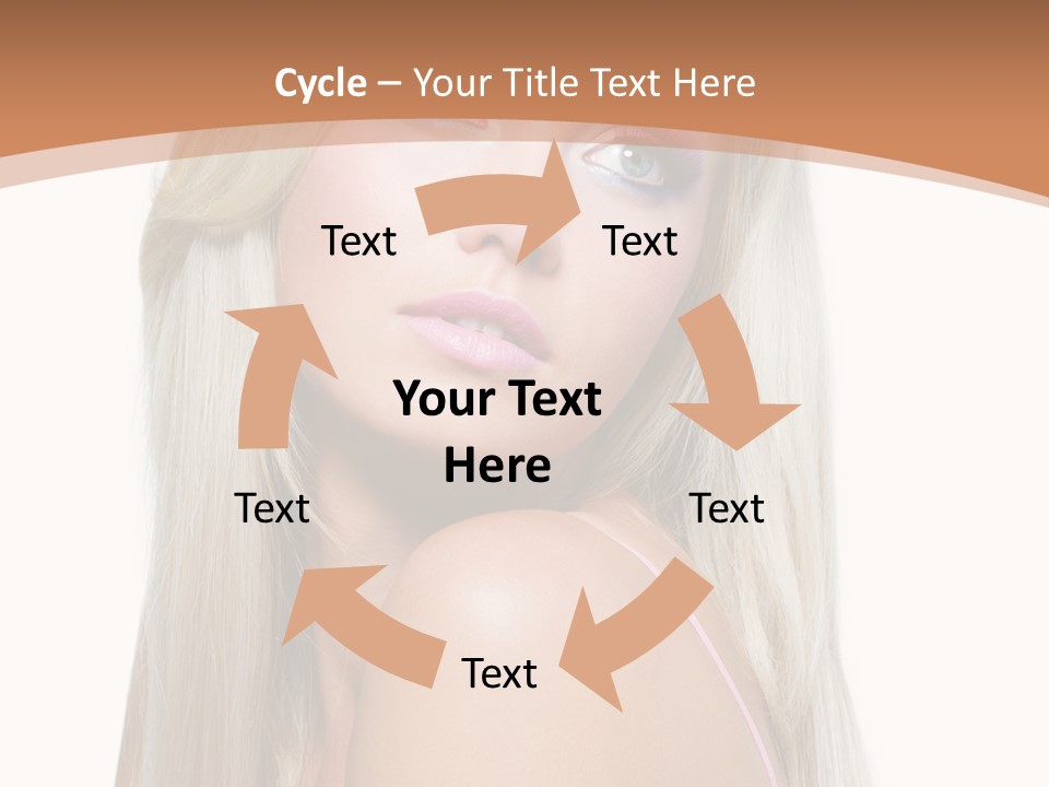 Glamour Pretty Female PowerPoint Template