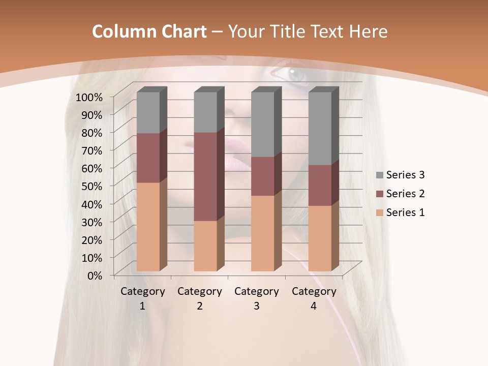 Glamour Pretty Female PowerPoint Template