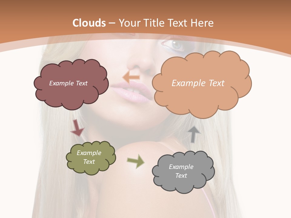 Glamour Pretty Female PowerPoint Template