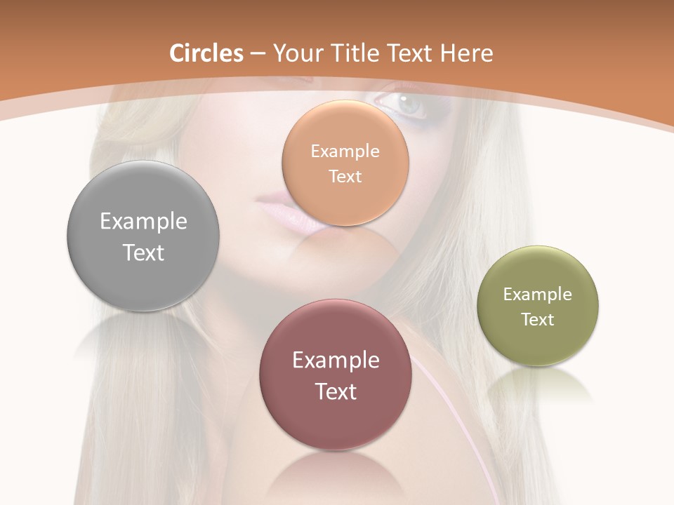 Glamour Pretty Female PowerPoint Template