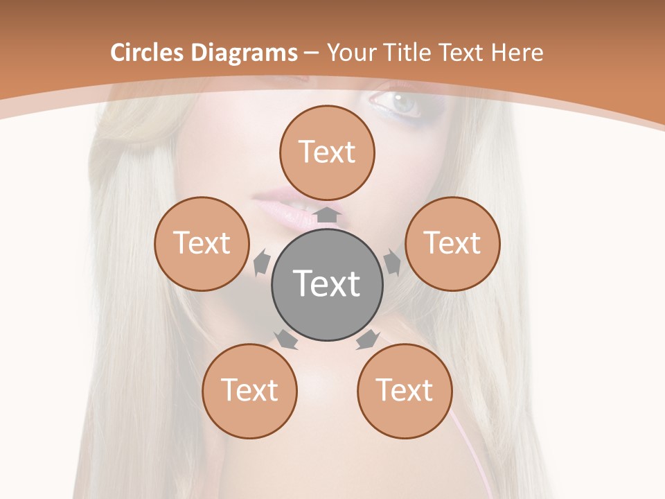 Glamour Pretty Female PowerPoint Template