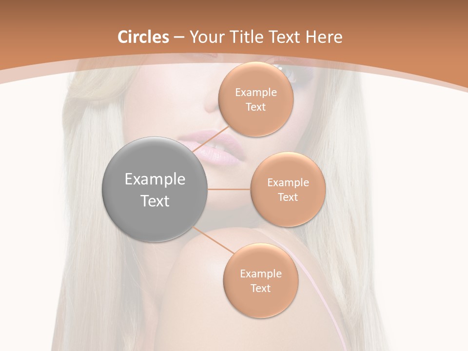 Glamour Pretty Female PowerPoint Template