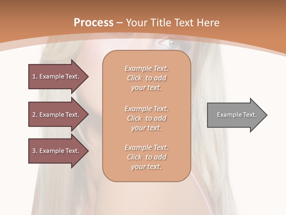 Glamour Pretty Female PowerPoint Template