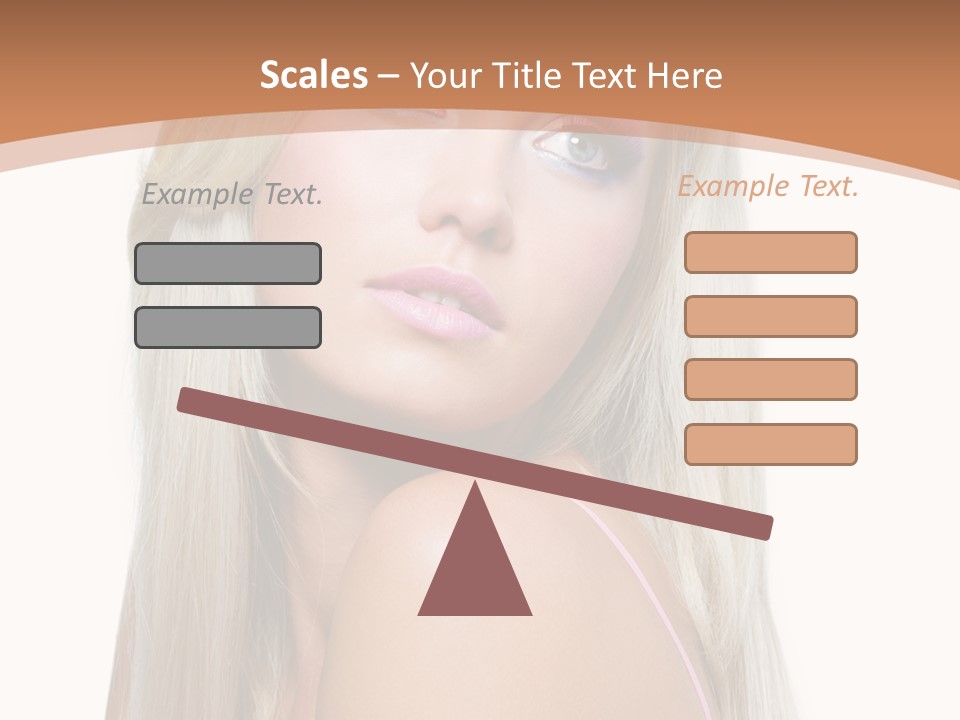 Glamour Pretty Female PowerPoint Template