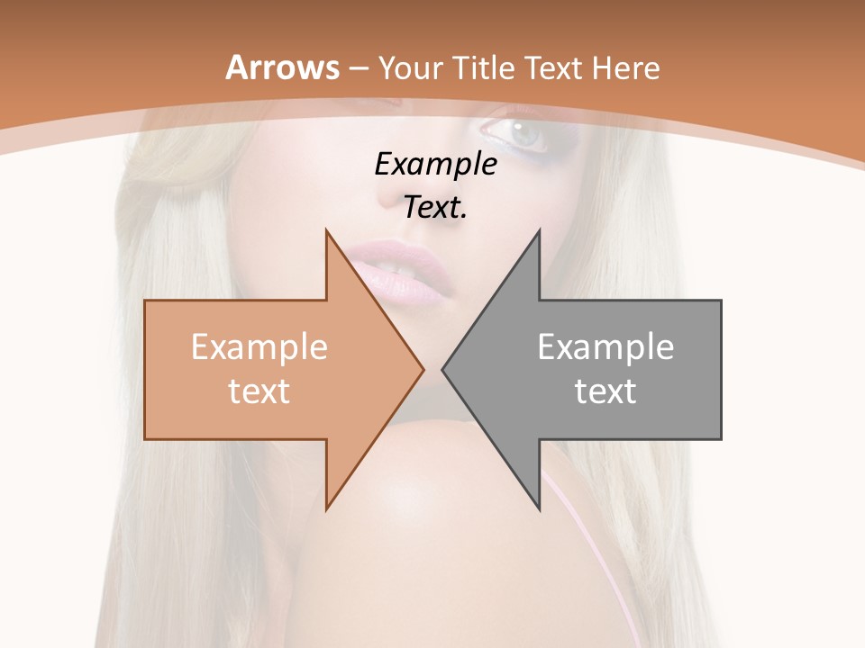 Glamour Pretty Female PowerPoint Template