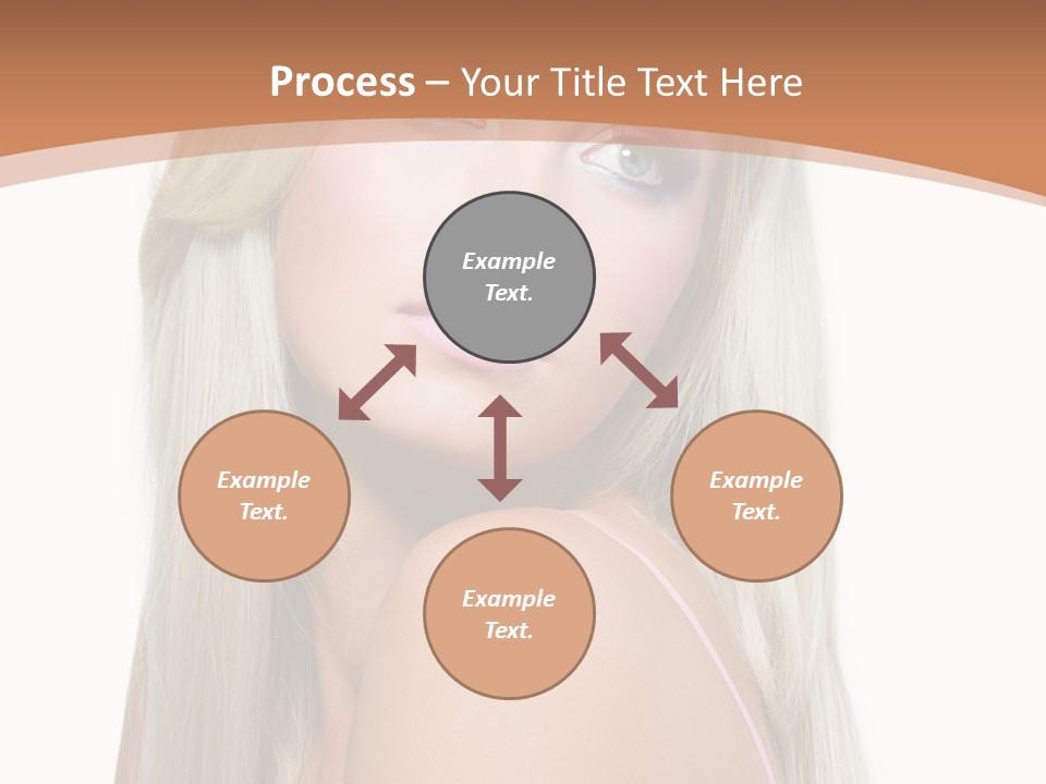 Glamour Pretty Female PowerPoint Template