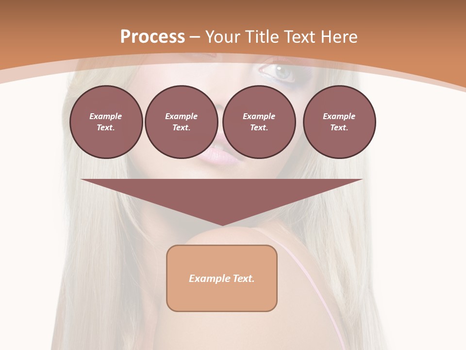 Glamour Pretty Female PowerPoint Template