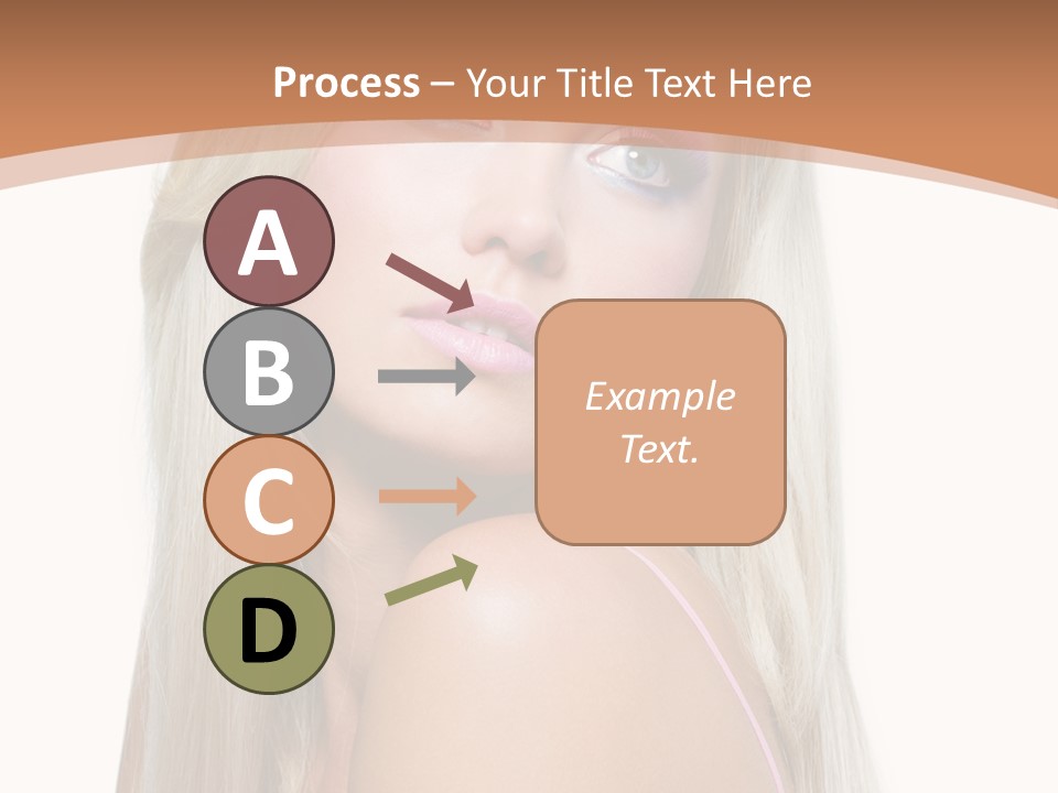 Glamour Pretty Female PowerPoint Template