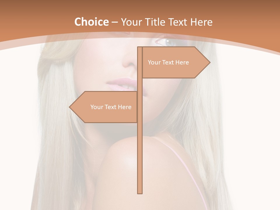 Glamour Pretty Female PowerPoint Template