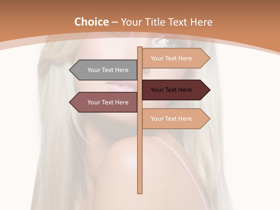 Glamour Pretty Female PowerPoint Template