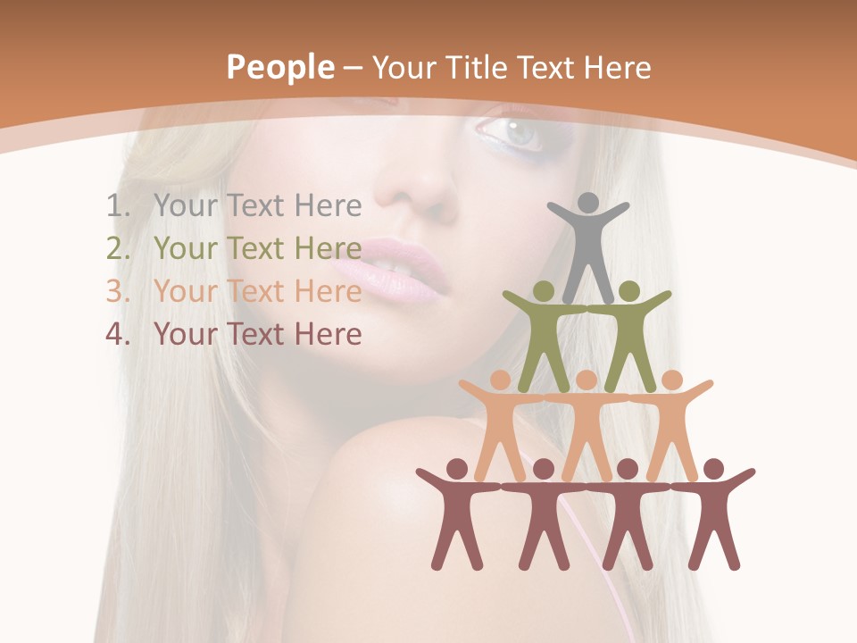 Glamour Pretty Female PowerPoint Template