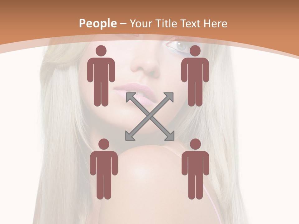 Glamour Pretty Female PowerPoint Template