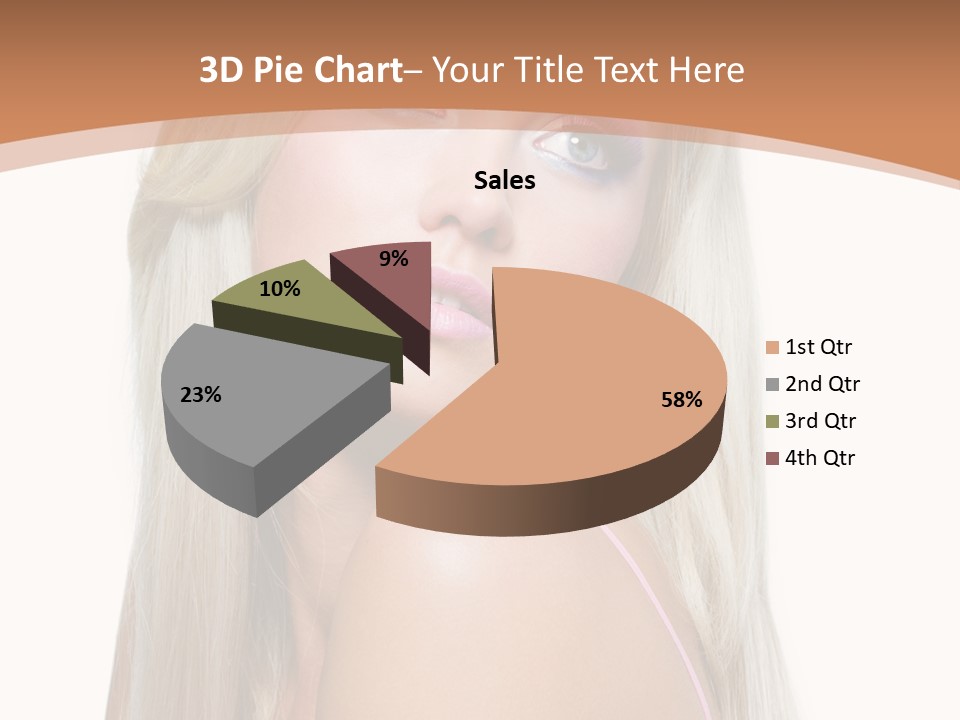 Glamour Pretty Female PowerPoint Template