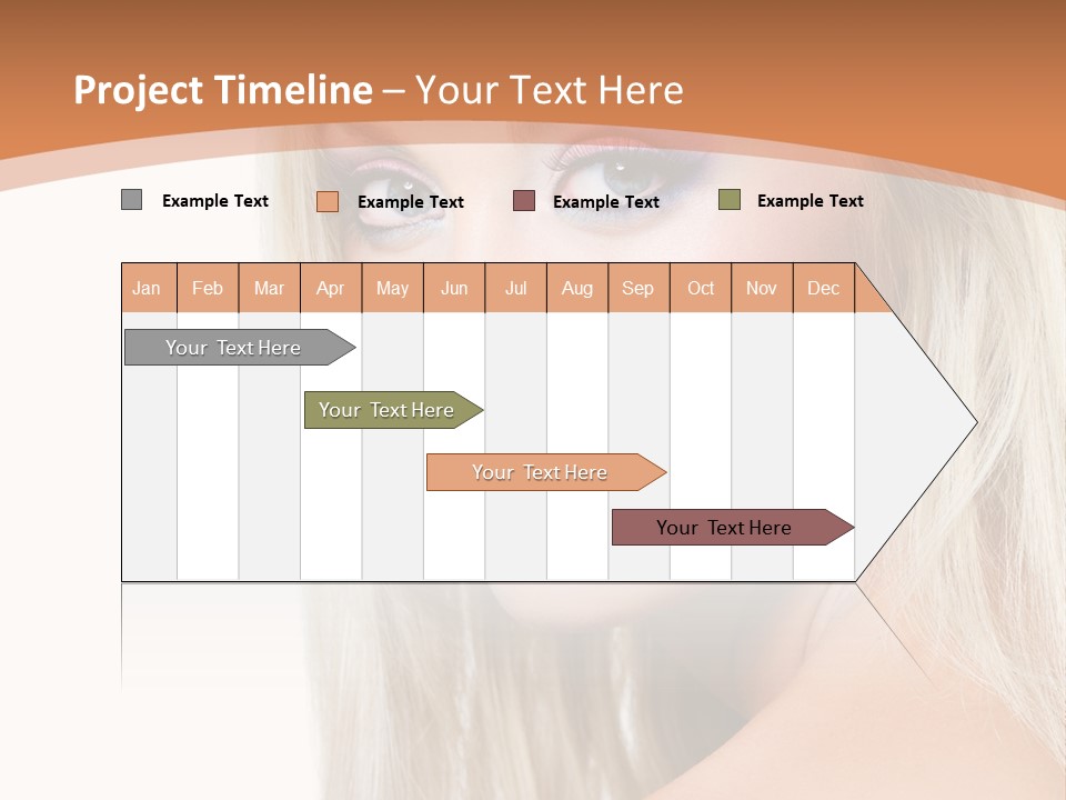 Sensual Face One PowerPoint Template