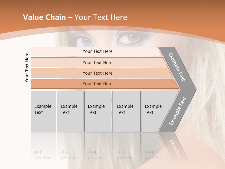 Sensual Face One PowerPoint Template
