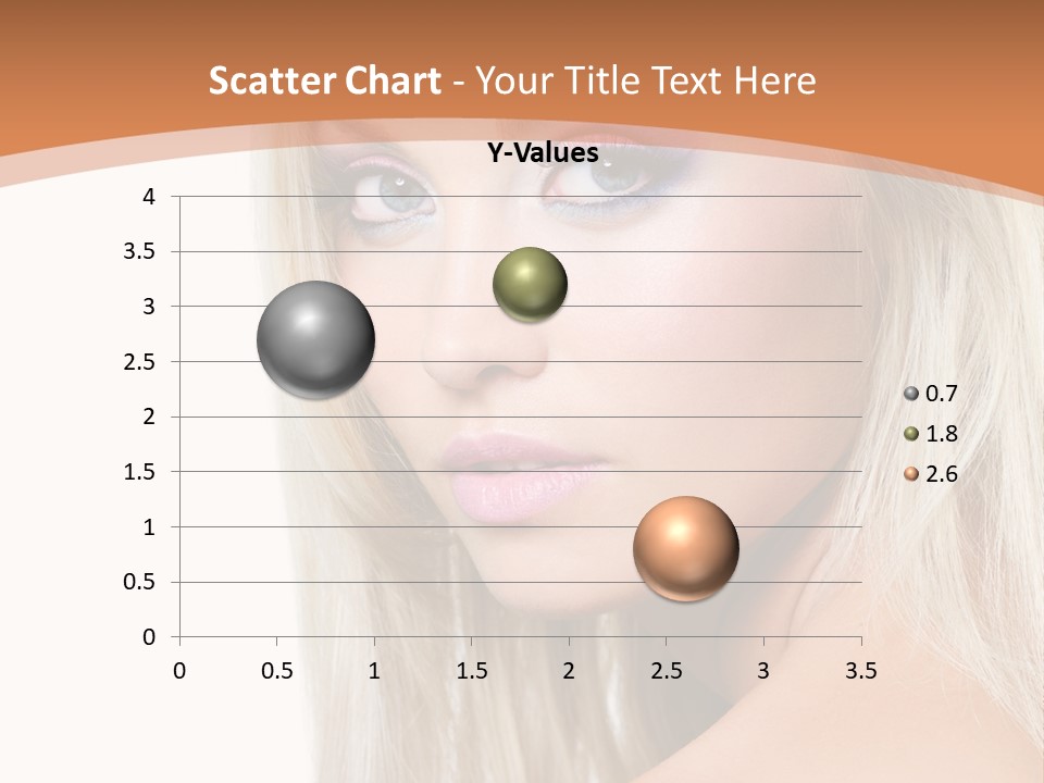 Sensual Face One PowerPoint Template