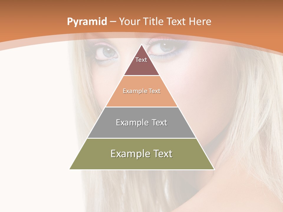 Sensual Face One PowerPoint Template