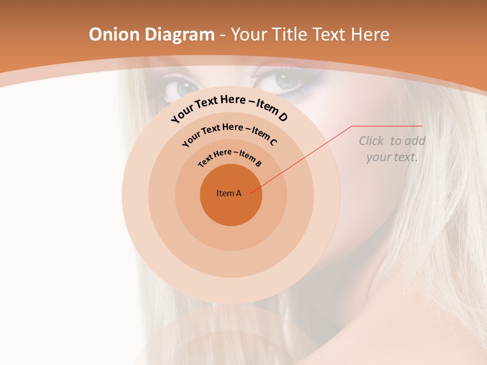 Sensual Face One PowerPoint Template