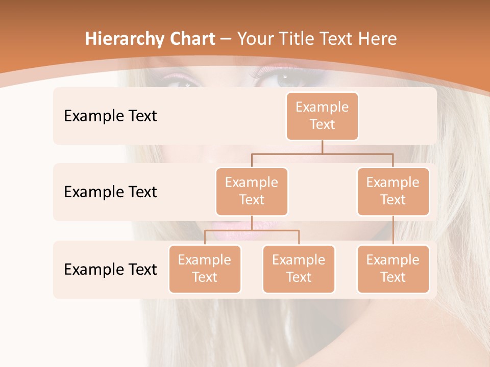 Sensual Face One PowerPoint Template