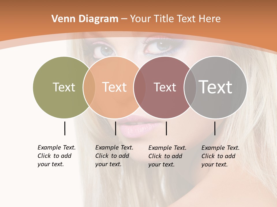 Sensual Face One PowerPoint Template