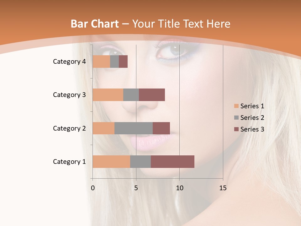 Sensual Face One PowerPoint Template
