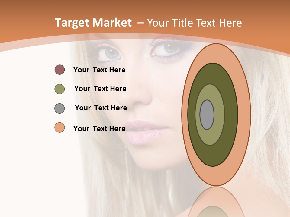 Sensual Face One PowerPoint Template